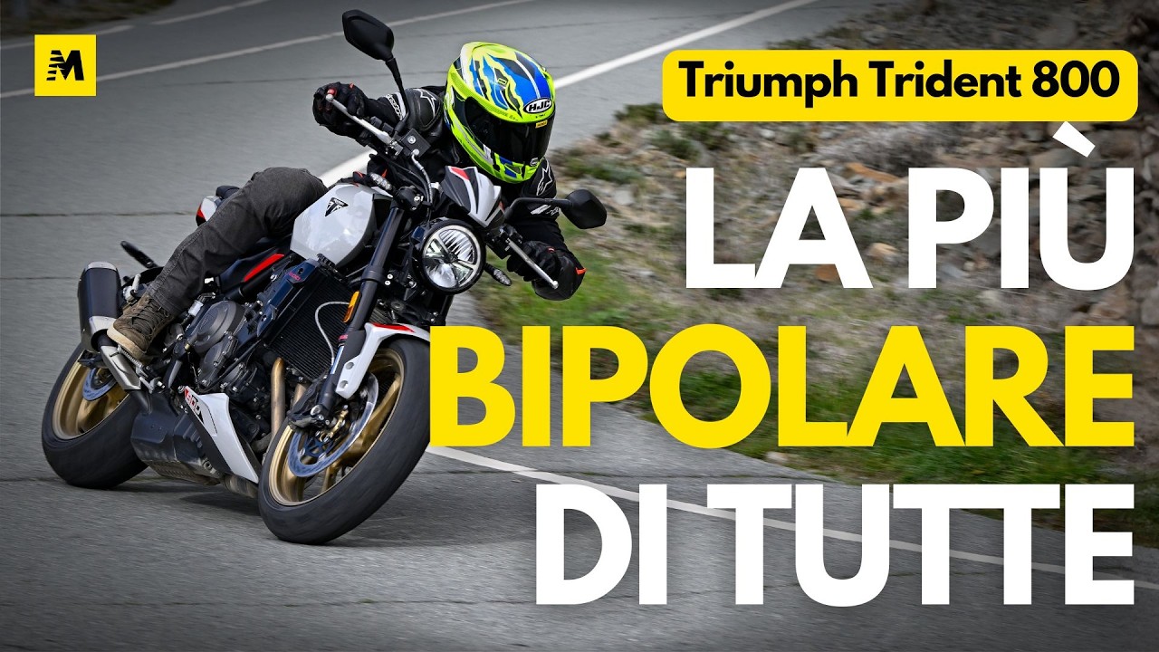 Triumph Trident 800 2026 TEST | 115 CV, 198 kg e un PREZZO NIENTE MALE