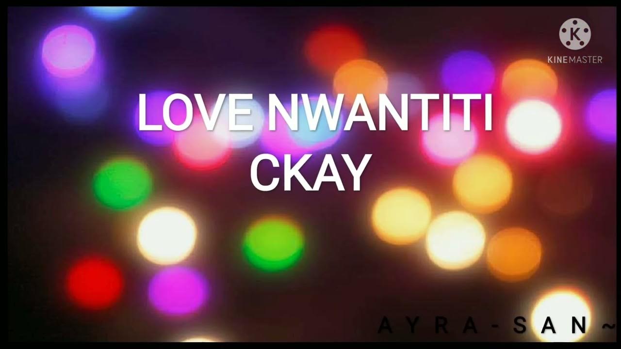 Love Nwantiti by Ckay/Audio edit/AYRASAN YouTube