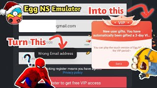 Cara Register akun Egg Ns Emulator yang benar 2023 screenshot 2