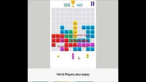 10x10 Puzzle game - quick play