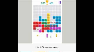 10x10 Puzzle game - quick play screenshot 5