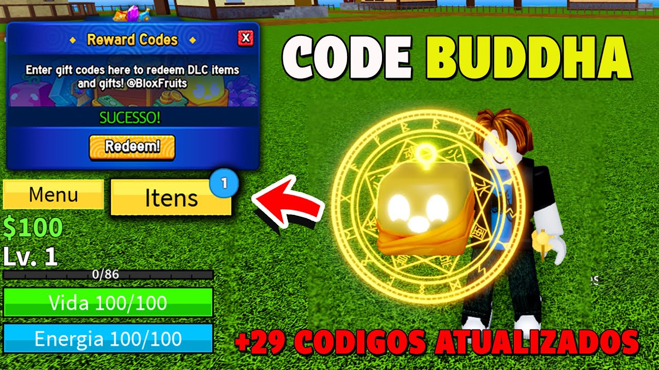 NOVO CÓDIGO DA FRUTA BUDDHA +25 CÓDIGOS DE 2X XP BELI E RESET NO BLOX ...