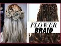 Flower Braid Hairstyles