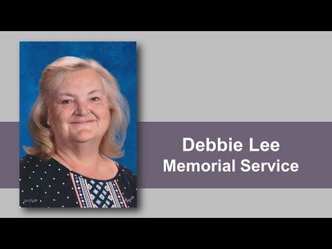 Debbie Lee Memorial Service - 1/27/24