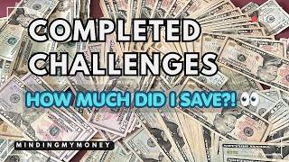 UNSTUFFING COMPLETED SAVINGS CHALLENGES! 😳 You Won’t Believe This Total! | Cash Stuffing 2026