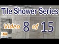 How to install tile on a shower wall (part 1of 2)