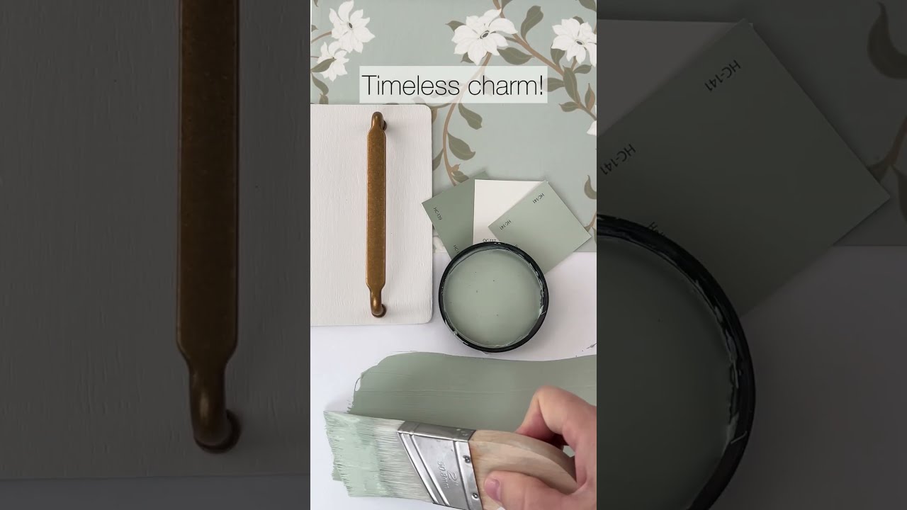 BM Salisbury Green Is A Soft Muted Paint Color With Subtle Gray Undertones Benjaminmoore