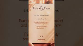 A-Z notes on Godly Parenting. Letter E. #letters #theparentingpages #christian #christianfyp