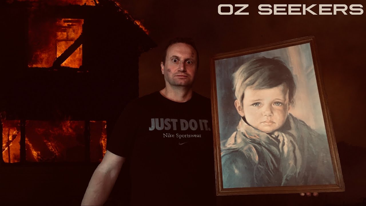 CURSE Of The Crying Boy Painting