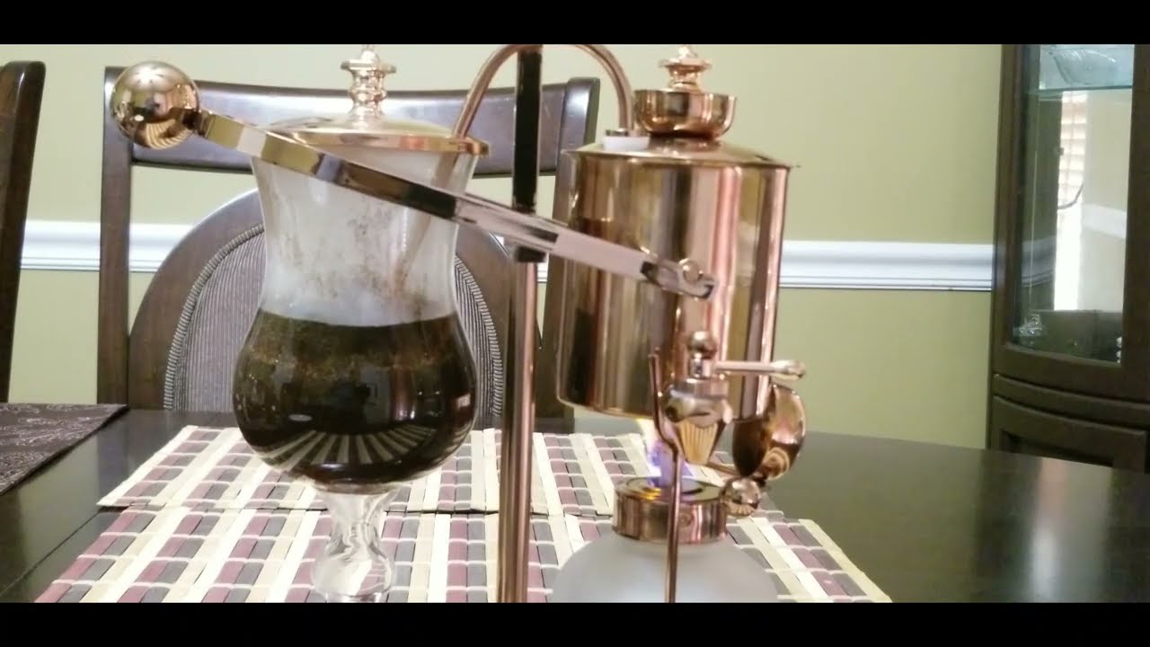 Vintage Style Luxury Coffee Maker  Belgian Royal Coffee Machines