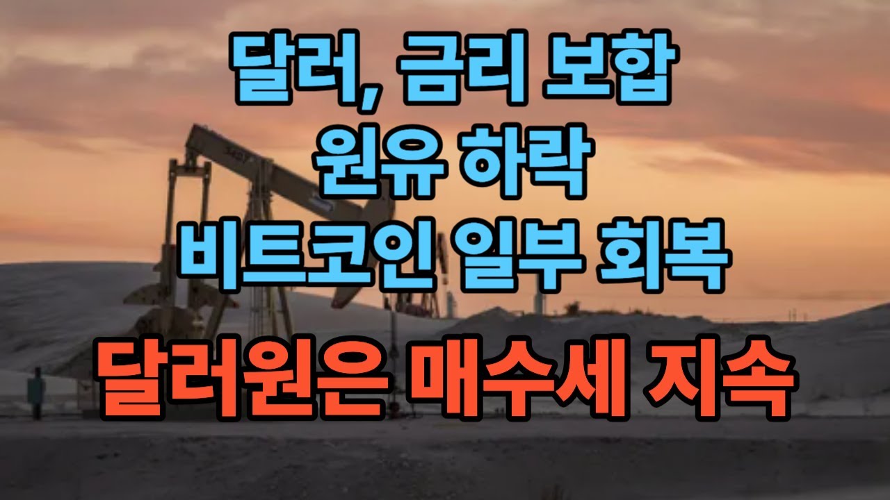 유가하락, 비트코인 일부 회복