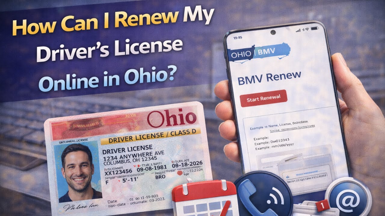How Can I Renew My Driver's License Online in Ohio? - YouTube
