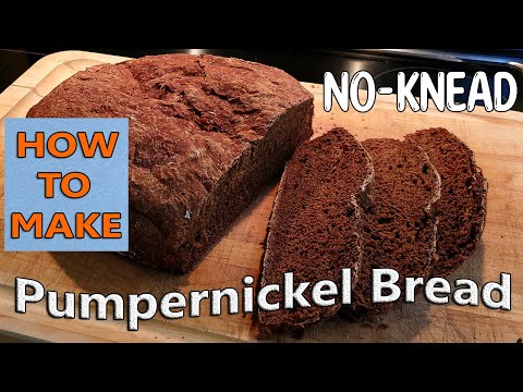 Make No-Knead Pumpernickel