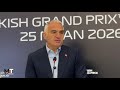 Formula 1 Turkish Grand Prix Basın Toplantısı 25 Nisan 2026 ! #formula1 #istanbulpark 