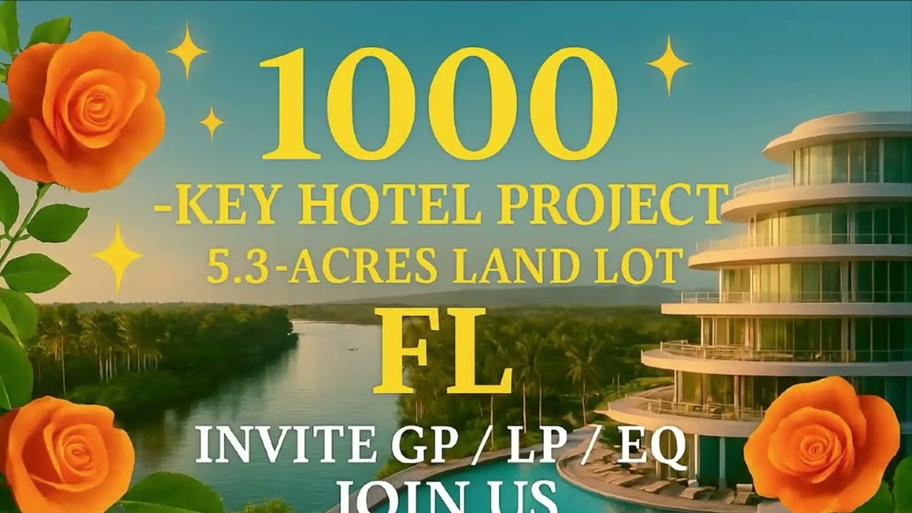 2026 Florida Off‑Market 1000‑Unit Multifamily & Hotel Wedding Resort Project | GP KP LP New Access 