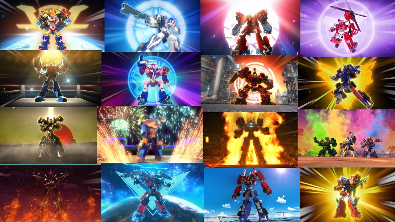 All Transformations In Tobot Galaxy Detectives (English Version)
