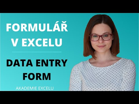Video: Ako vytvorím formulár VBA v Exceli?