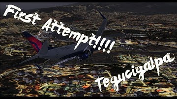 PMDG 737 NGX Toncontin, Tegucigalpa Approach!!! HD