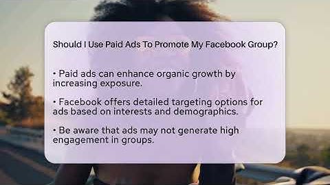 Should I Use Paid Ads To Promote My Facebook Group? - Everyday-Networking