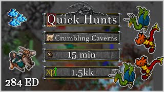Crumbling Caverns Edron by 284 ED | 1.5kk exp RAW | 600k/h profit