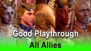 Baldur's Gate 3: All Good Allies Before The Final Battle