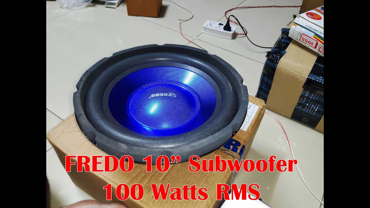 100 rms subwoofer
