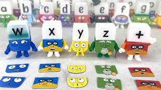 Alphablocks DIY Toys (W,X,Y,Z and Plusman) - DIY Magnetic Figures ||  Keiths Toy Box