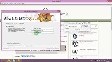 How to crack and register mathematica by wolfram research