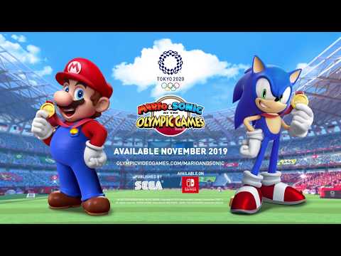 Mario and Sonic at the Olympic Games Tokyo 2020 Trailer - Nintendo Switch Gameplay from E3 2019