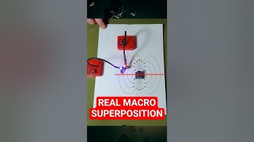 Quantum SuperPosition - The First Real MACRO Experiments - Magnetic Orbitals #diyscience