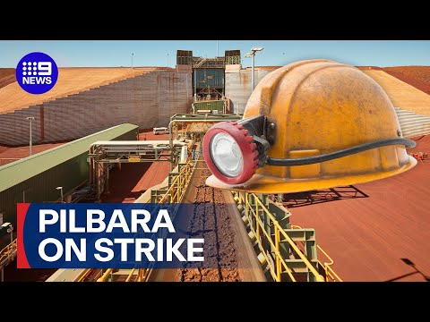WA miners edge closer to first strike in decades | 9 News Australia