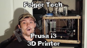 Folger Tech RepRap Prusa i3 3D Printer Review