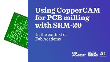Using CopperCAMfor PCB millingwith SRM-20