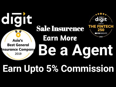 GoDigit General Insurance|Be agent & Earn Upto 5% Commission|Work from home no physical verification