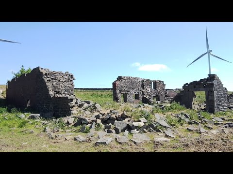 Searching for Ruins on a Hike Across The Hills of Cornholme / Cliviger. Todmorden