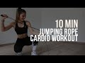 10 min jumping rope cardio workout