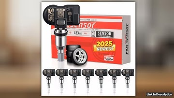 8pcs Autel Sensor TPMS 2in1 315MHz 433MHz MXSensor Tire Pressure Monitor System Sensor Programmable