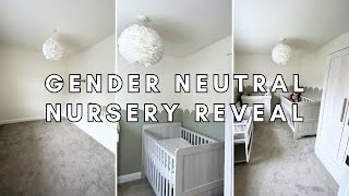 NURSERY REVEAL VLOG | Decorating and building the nursery furniture, baby's first sensory toys etc