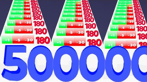 Merge Number Run Master Vs Layer Man 3D - All levels ( Math games ) Max levels, gameplay Original