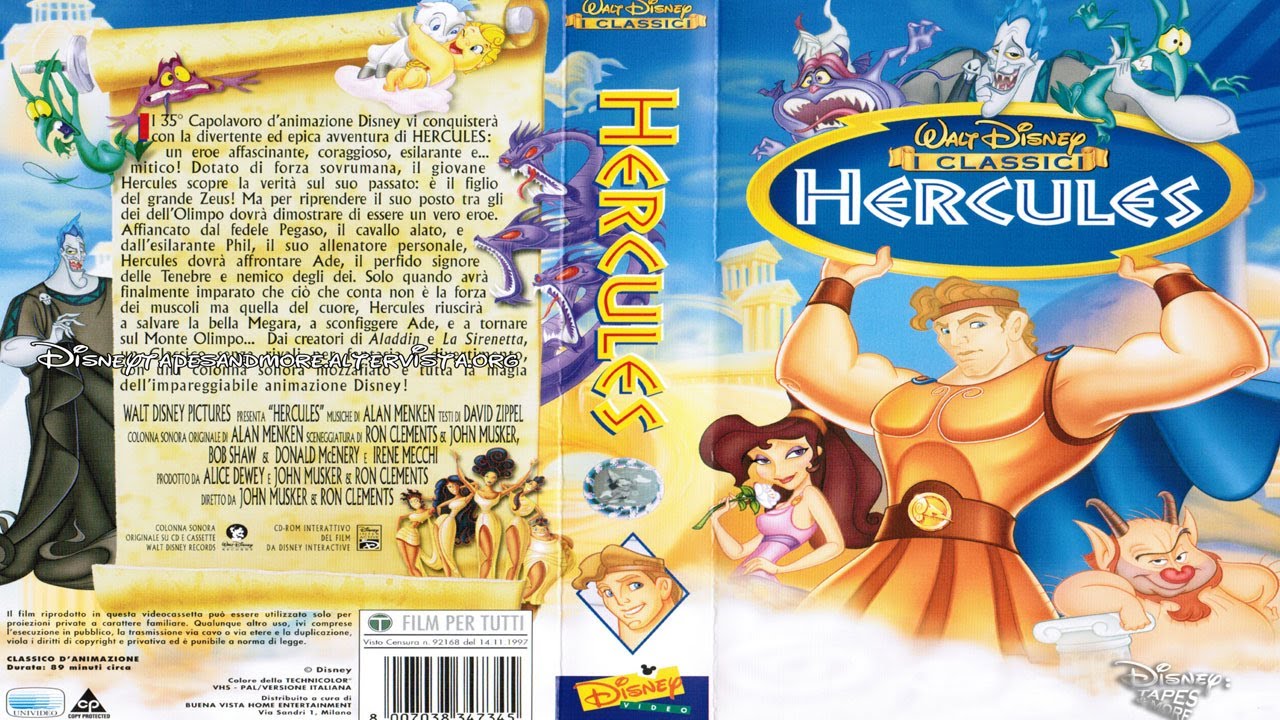 Disney VHS intro [NL] - Hercules (1997)
