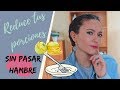 ¿Cómo reducir las porciones de comida? SIN PASAR HAMBRE