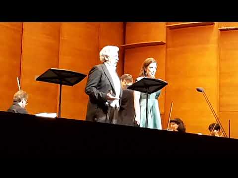 Placido Domingo & Marina Monzo - Hace tiempo que vengo al taller (La del Manojo de Rosas)