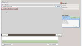 How to Save, Back Up and Restore Data in Cashflow Manager Bookkeeping Program for Small Business