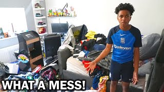 LORENZO HAS TRASHED HIS BEDROOM!