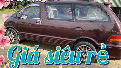 Đánh giá xe toyota previa 1992