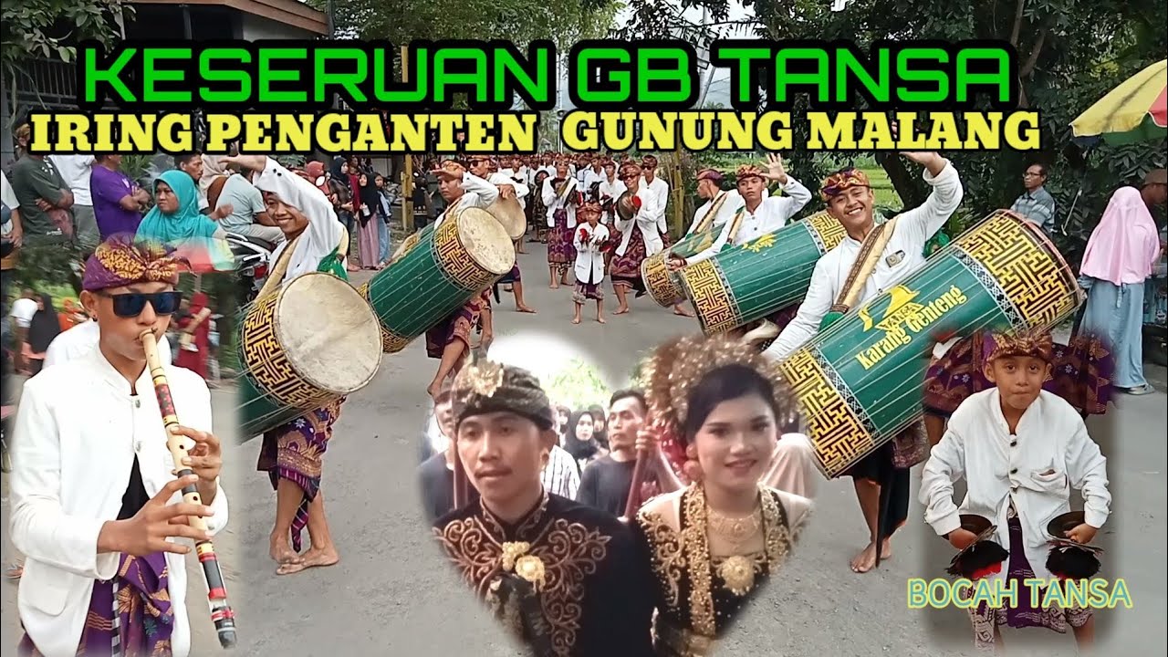 KESERUAN GENDANG BELEQ TANSA//IRING PENGANTEN GUNUNG MALANG KECIMOL ALISA MEGANTARA@bedhylombok7127