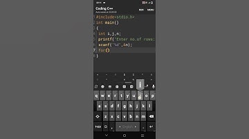 Right angled Triangle with Alphabet in code | Coding in mobile#c #coding #correctcoding #ccoding