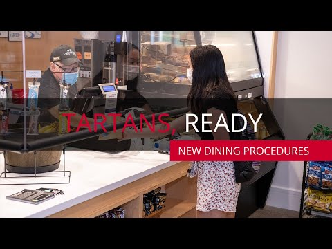 New Dining Procedures at Carnegie Mellon