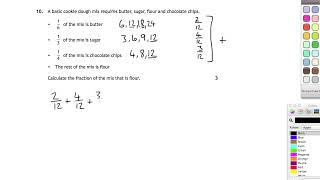 Nat 5 Applications of Maths Paper 1 - Q10