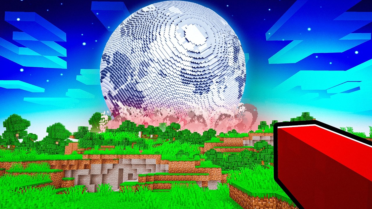 Луна врезалась в Землю